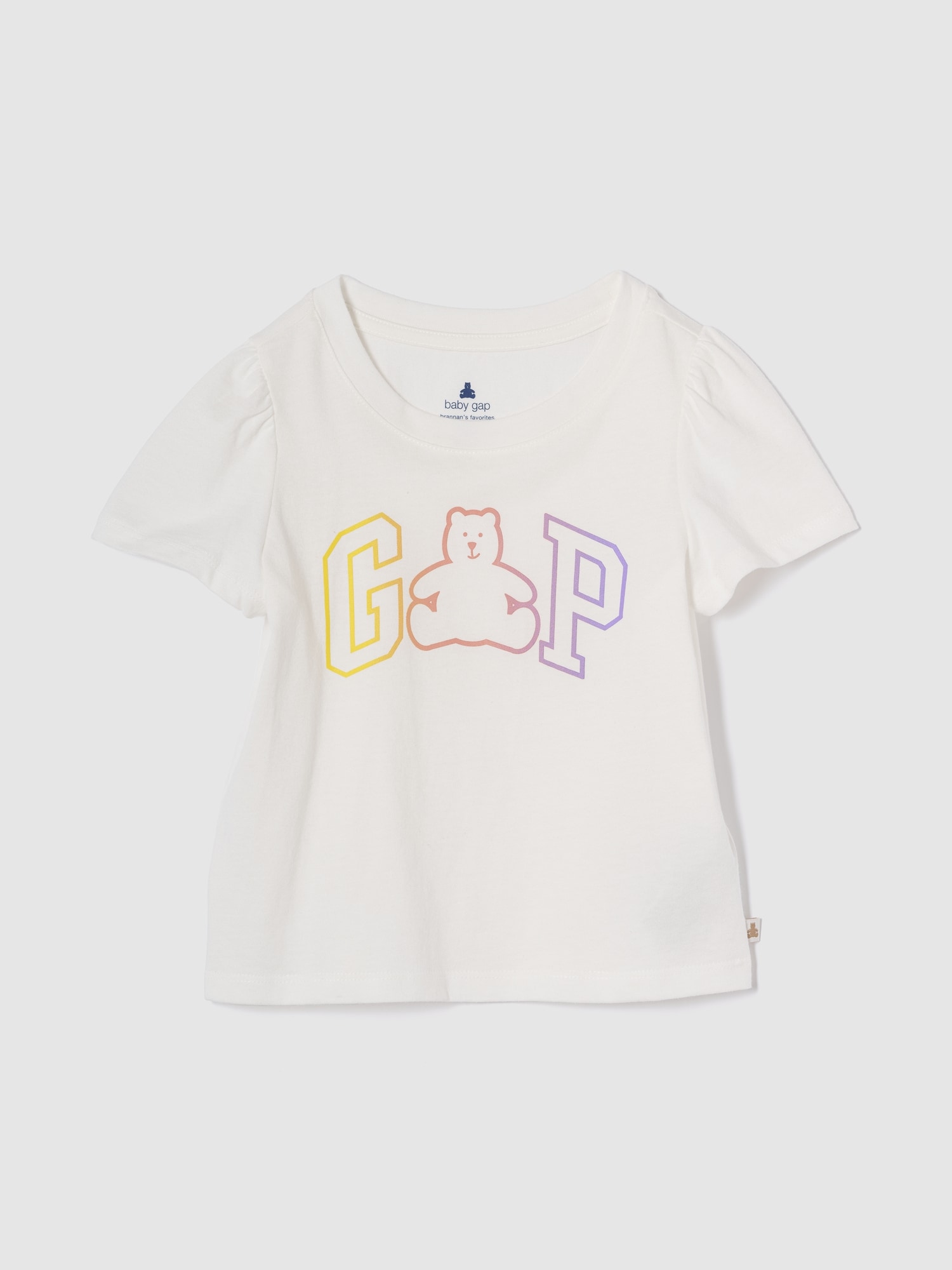 ブラナン フェイバリット オーガニックコットン Gapロゴtシャツ (幼児・ベビー)