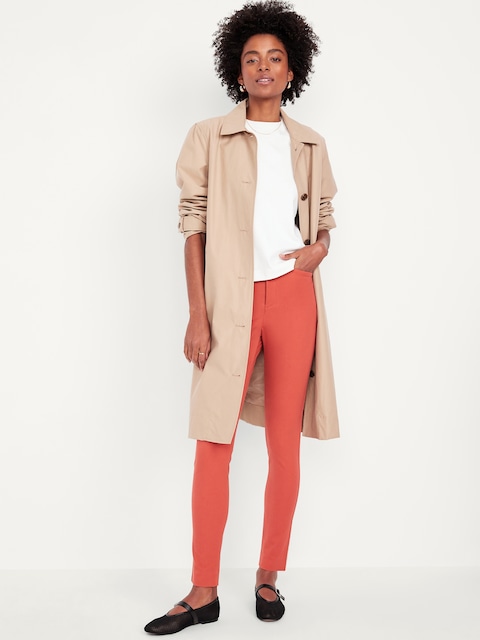 PANTALON PIXIE AJUSTÉ À TAILLE HAUTE