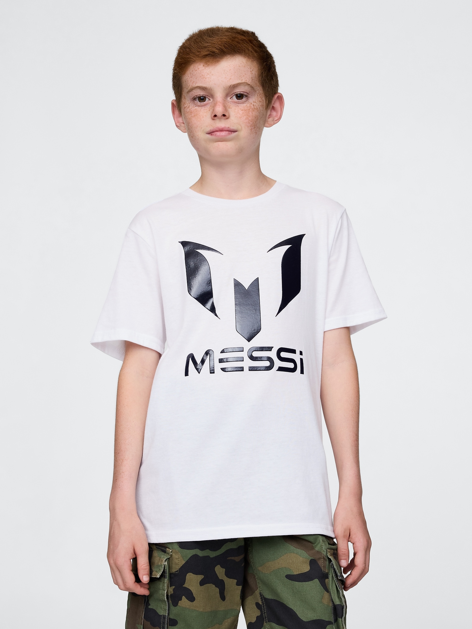 Gap メッシ グラフィックTシャツ (キッズ)