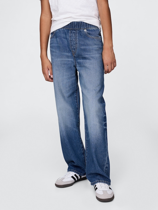 ウルトラソフト プルオン バギーデニム (キッズ)-2