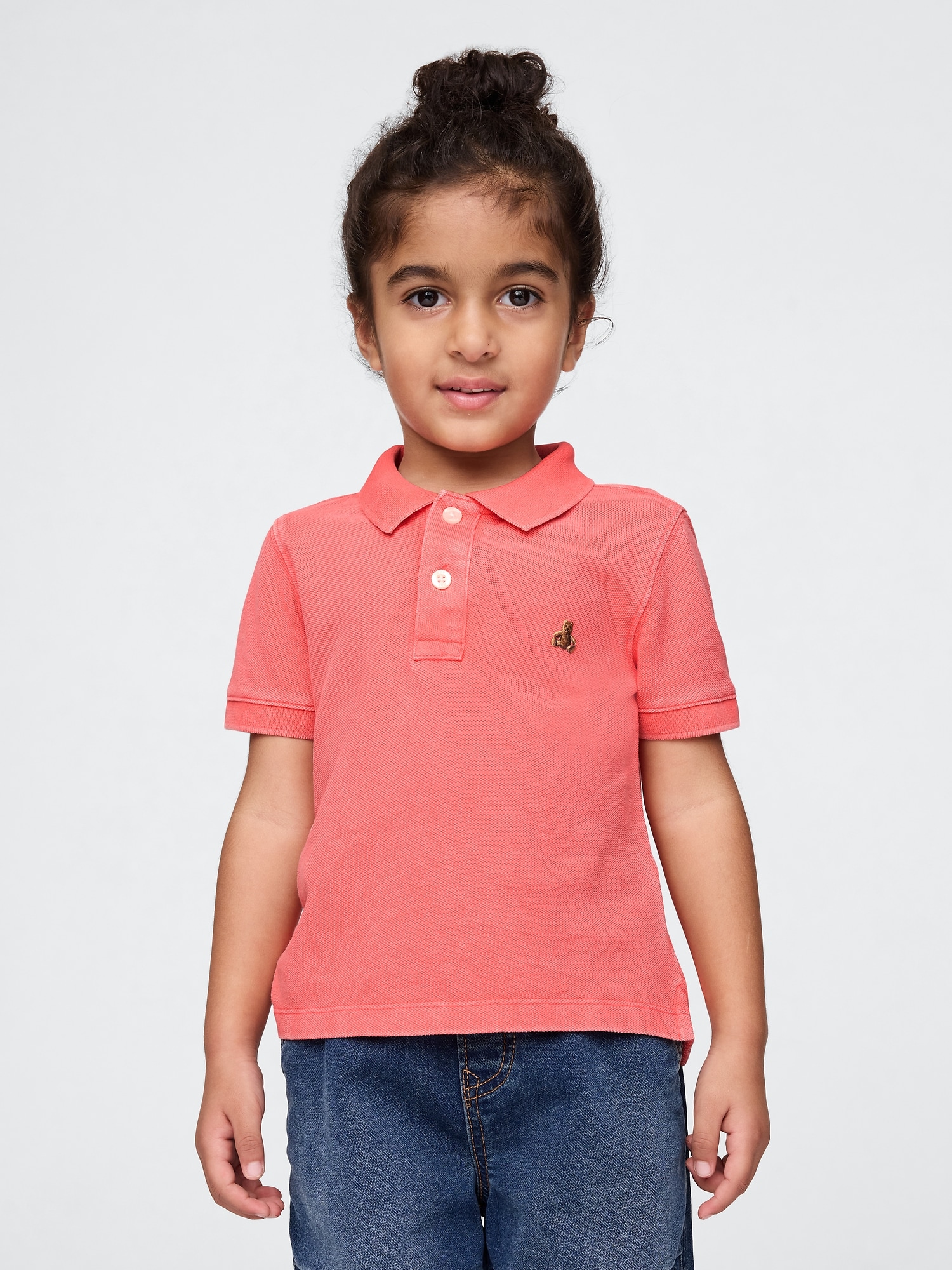 POLO EN PIQUÉ POUR BÉBÉ ET TOUT-PETIT