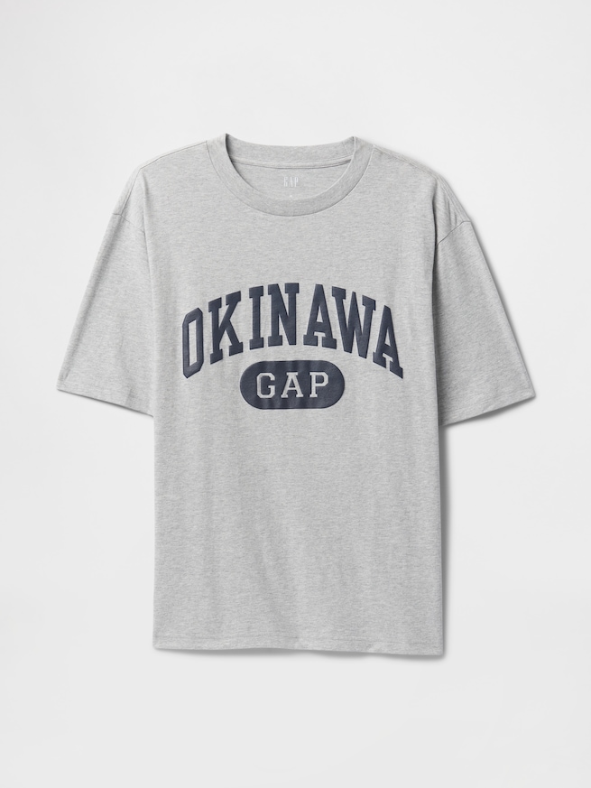 OKINAWA GAPロゴTシャツ-4