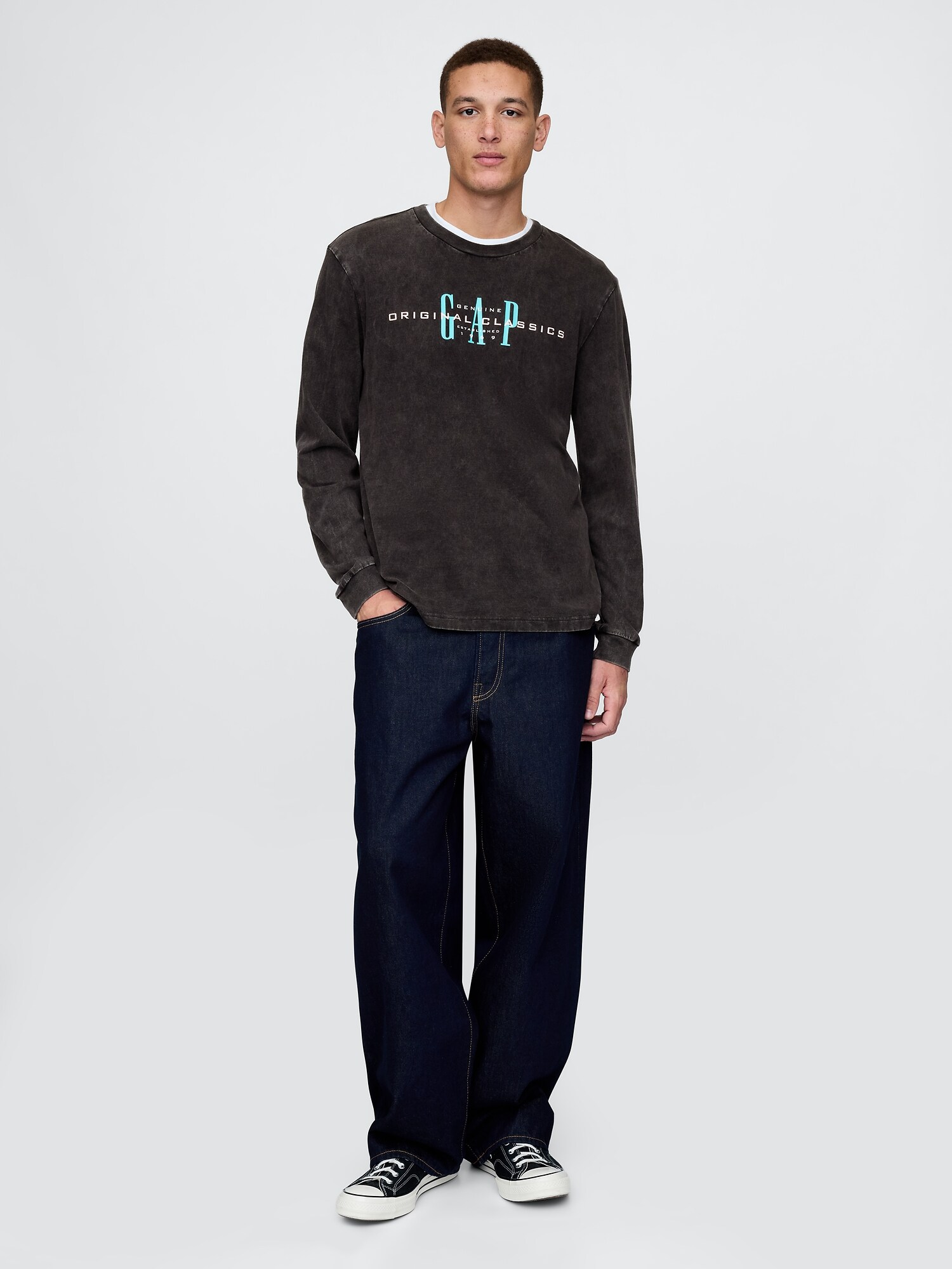 GAPロゴ Tシャツ-1