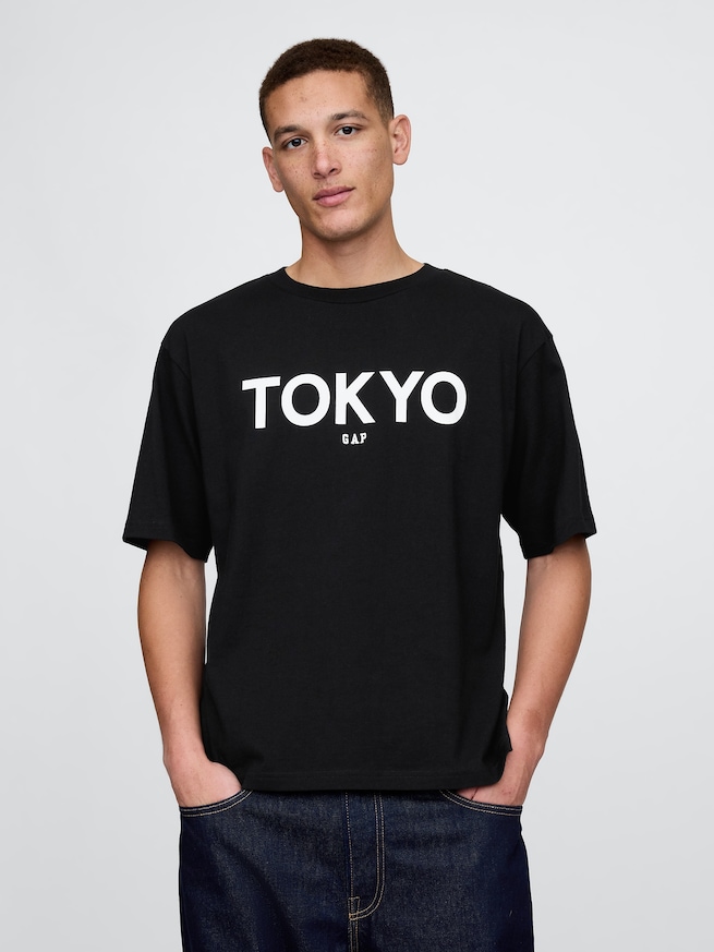 TOKYO GAPロゴTシャツ-0