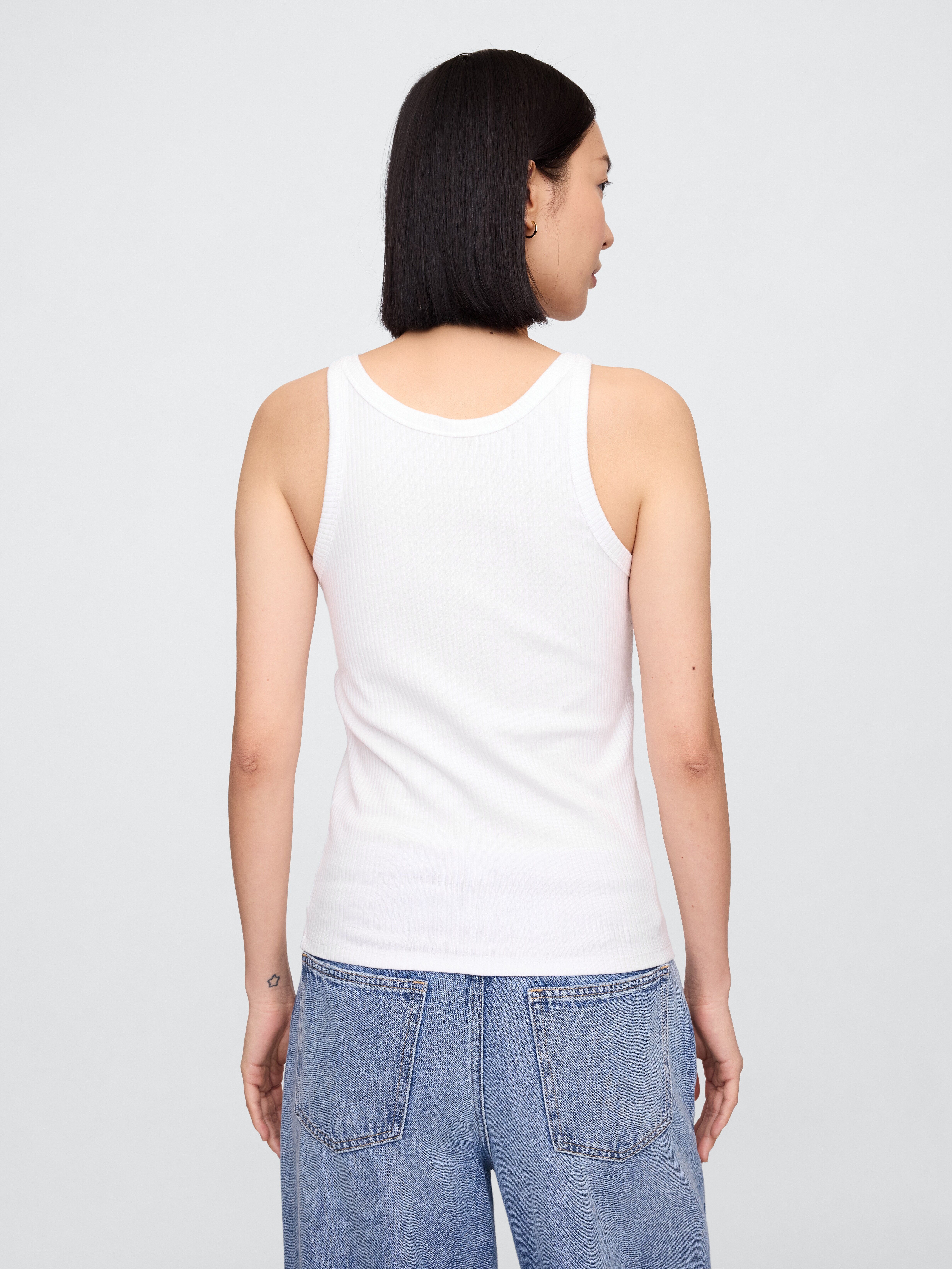 CLANE PILE FLARE TANK TOPS navy サイズ2 新品 クラネ CLANE PILE FLARE TANK TOPS （NAVY） - ファッション通販