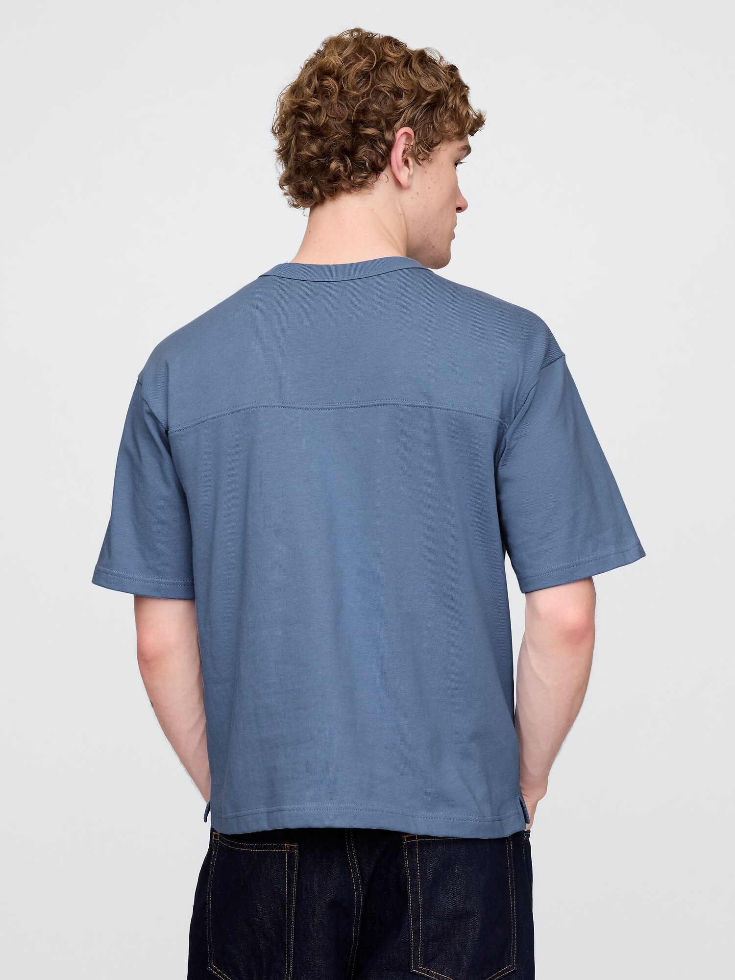 オーバーサイズ ATHLETICロゴ Tシャツ-2