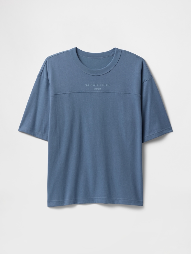 オーバーサイズ ATHLETICロゴ Tシャツ-4