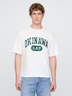 OKINAWA GAPロゴTシャツ-0