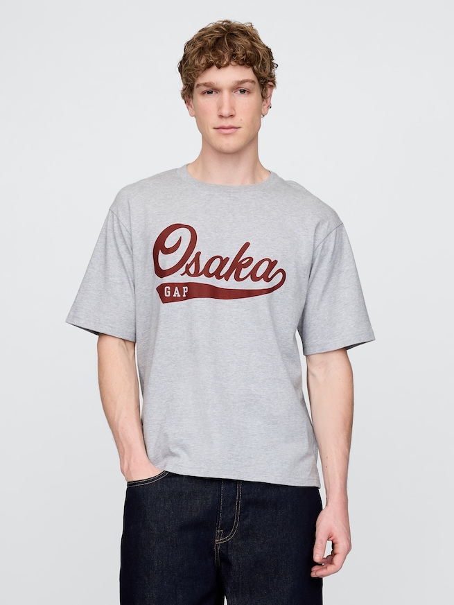 OSAKA GAPロゴTシャツ-0