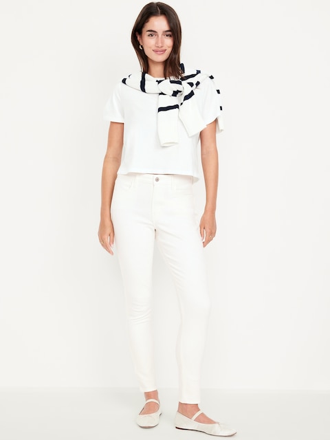 High-Waisted Wow Skinny Jeans