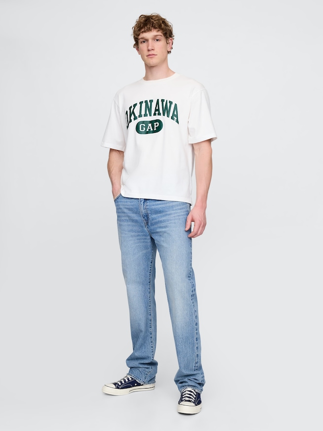 OKINAWA GAPロゴTシャツ-1