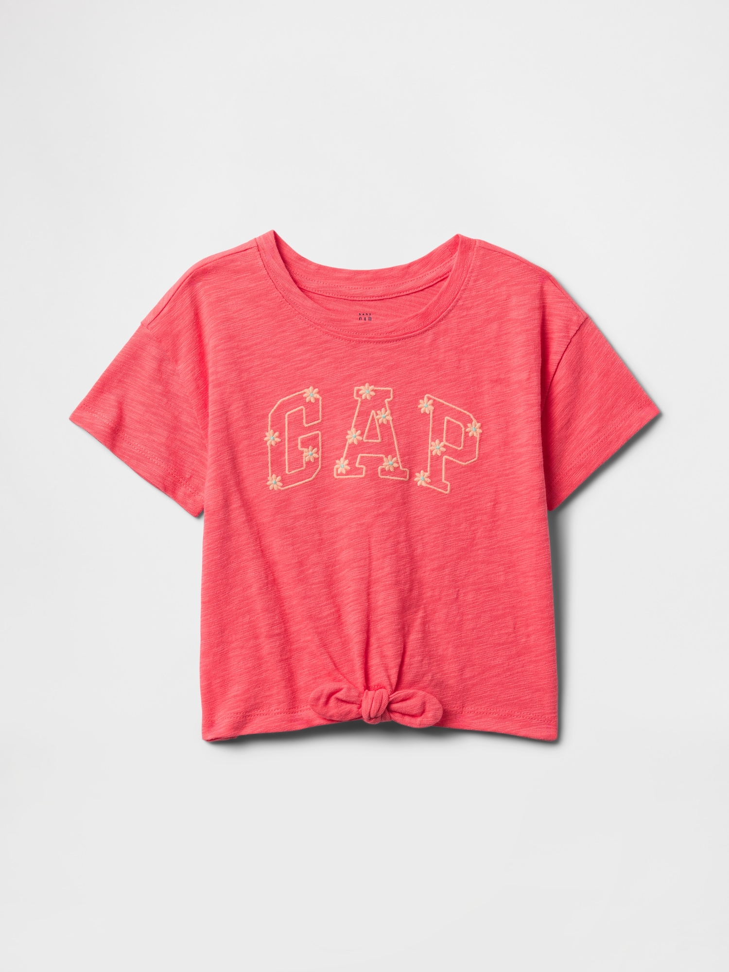 Gap フロントタイ GAPロゴTシャツ (幼児・ベビー)
