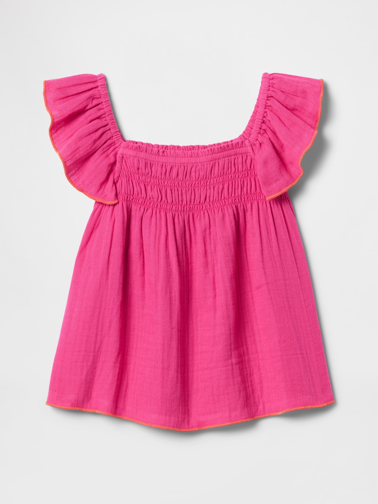 Baby & Toddler Crinkle Gauze Top
