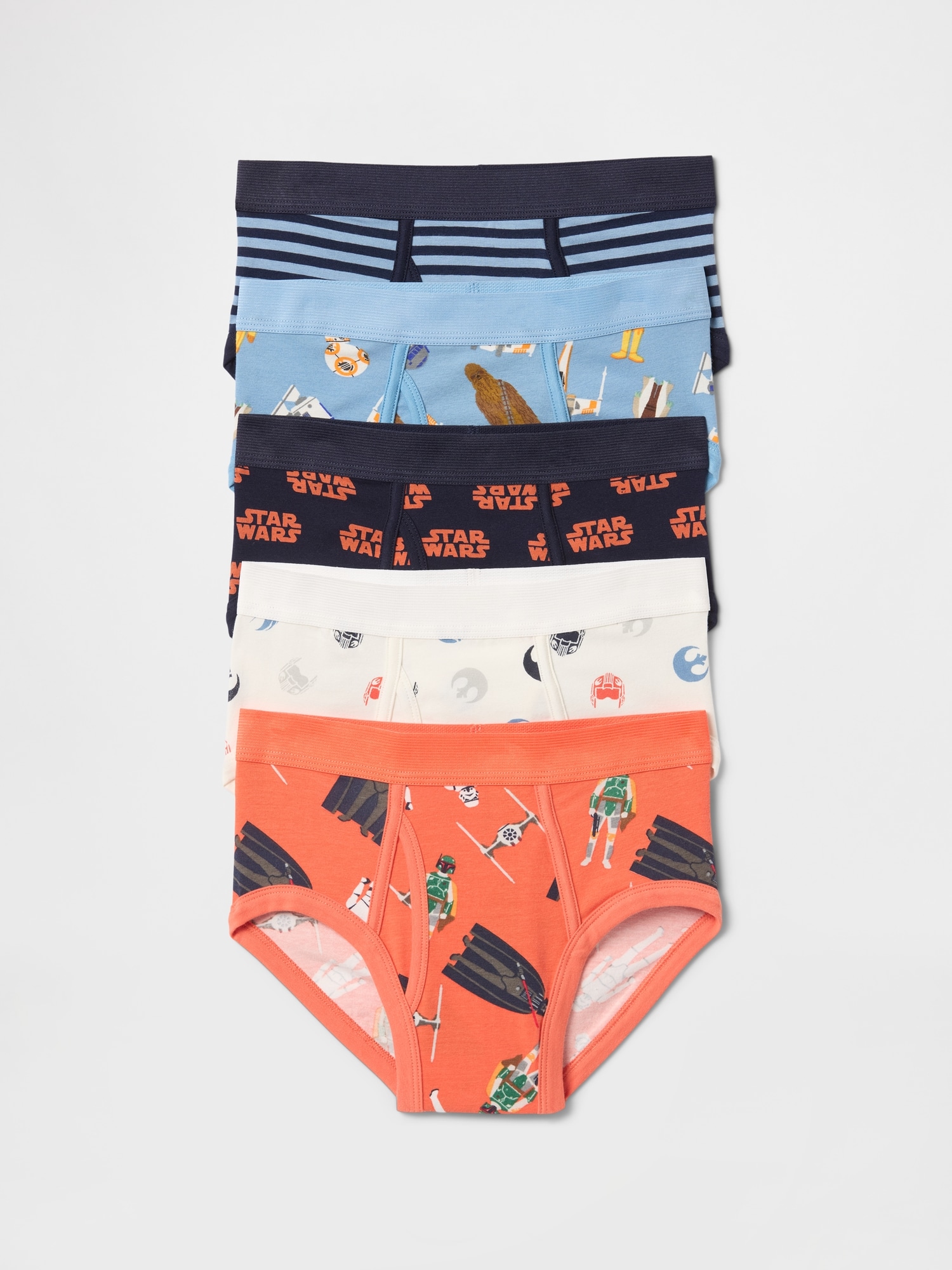 Kids Star Wars Organic Cotton Briefs (5-Pack)