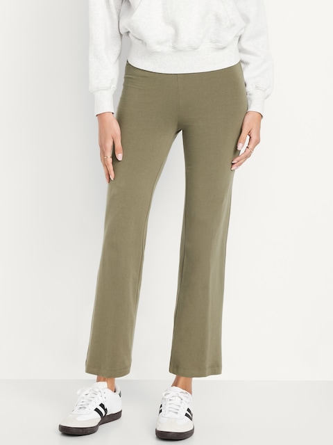 High-Waisted Fashion Flare Leggings