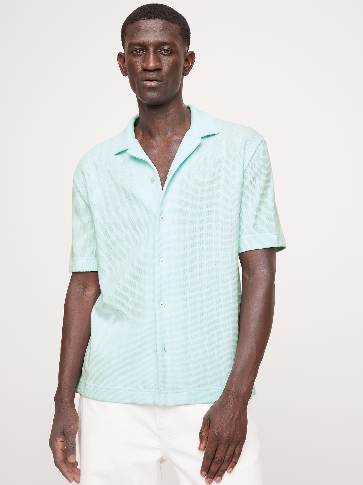 French Terry Resort Shirt