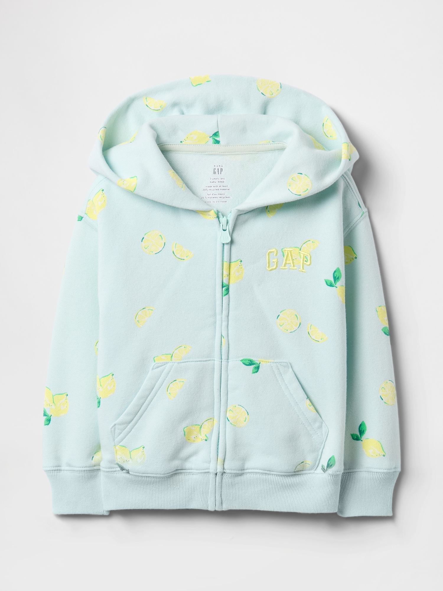 Gap ヴィンテージソフト GAPロゴ ジップアップパーカー (幼児・ベビー) Gap ヴィンテージソフト GAPロゴ ジップアップパーカー (幼児・ベビー)