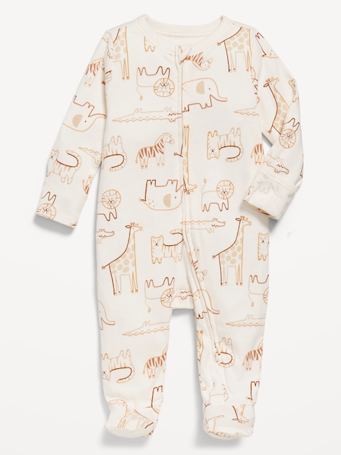 UNE-PIÈCE NUIT OU JEU À PIEDS À GLISSIÈRE À DOUBLE SENS POUR BÉBÉ