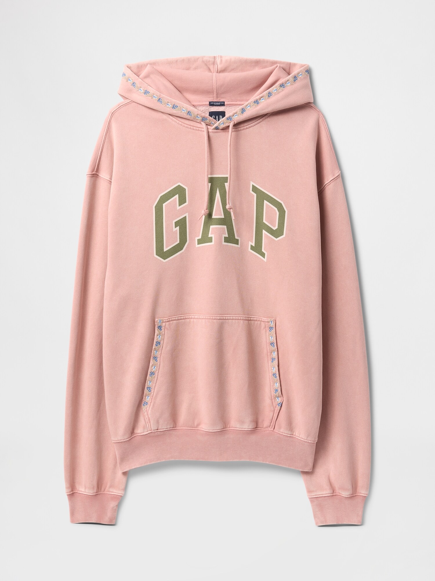 ヴィンテージソフト オーバーサイズ GAPロゴパーカー