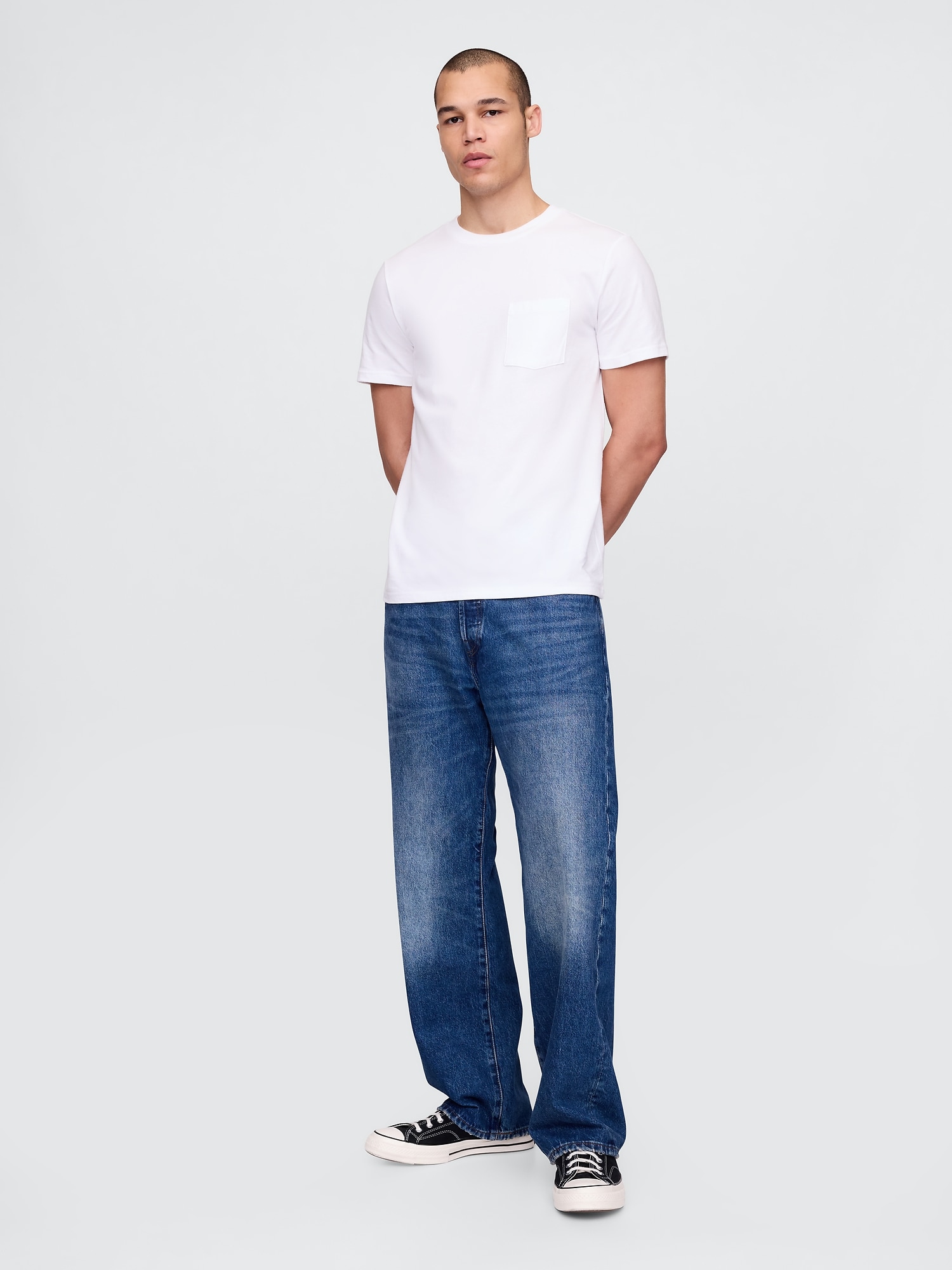 UN3D.オーガニック コットン ボックス ポケット Tシャツ UN3D.（アンスリード）の「ボックスポケットTシャツ（Tシャツ