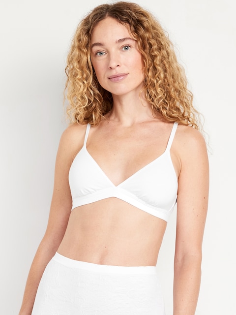 Everyday Cotton Triangle Bralette