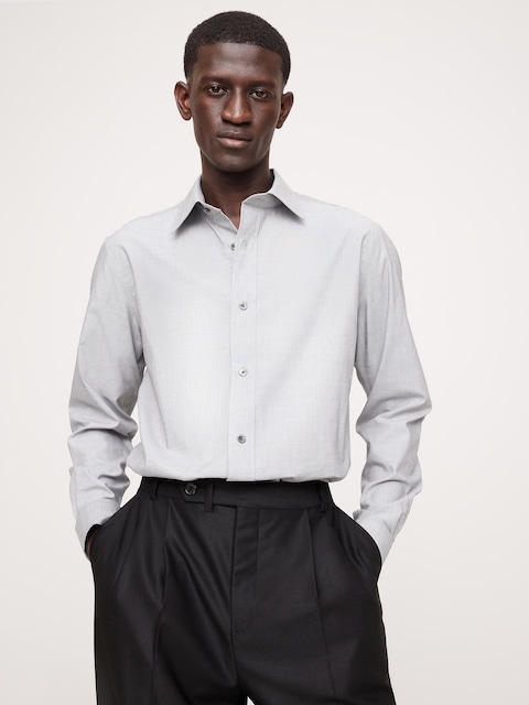 CHEMISE STANDARD HABILLÉE INFROISSABLE