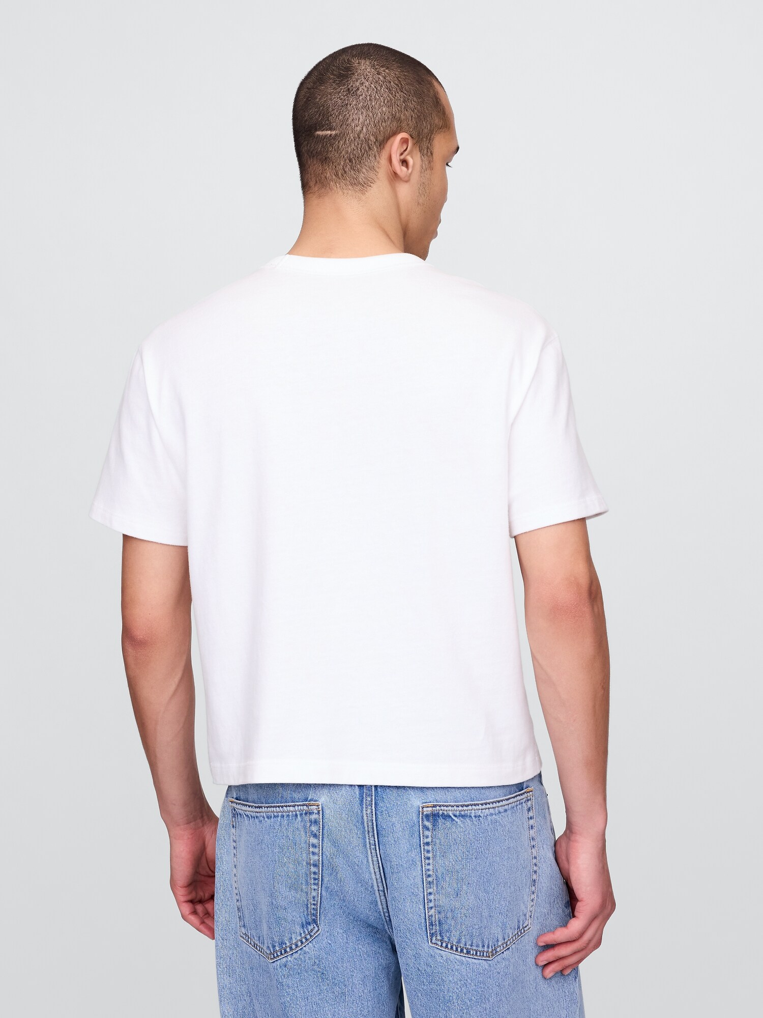 ヘビーウェイト クロップドTシャツ-2