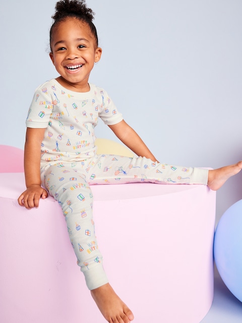 PYJAMA AJUSTÉ À MOTIF UNISEXE POUR TOUT-PETIT ET BÉBÉ