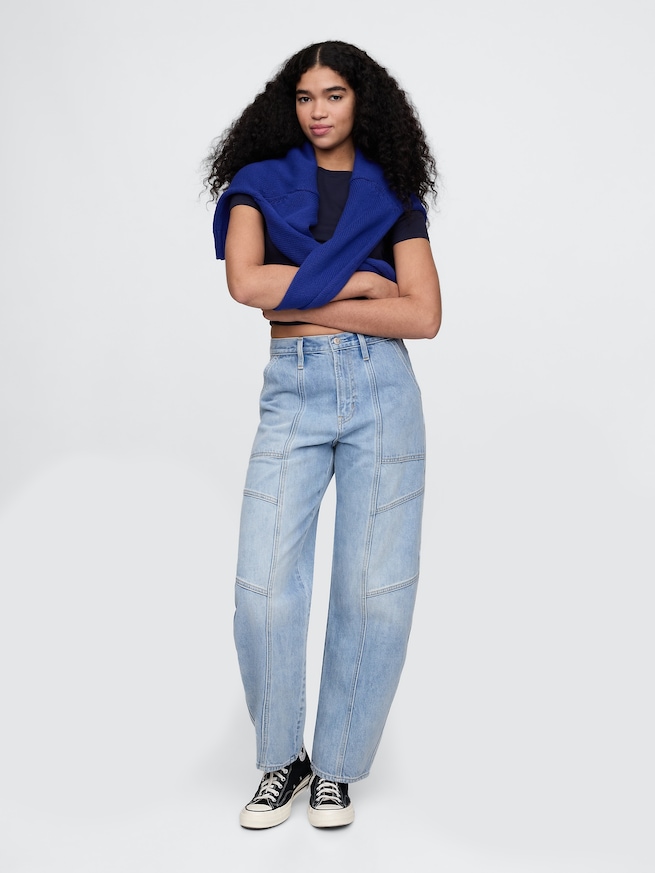 クロースニット ジャージーTシャツ-1