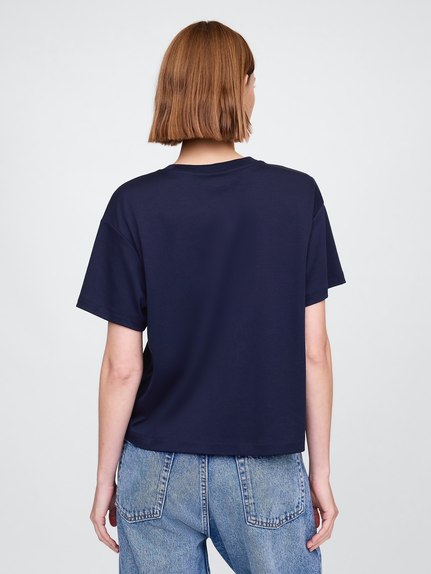 スーピマ® コットン リラックスTシャツ-2