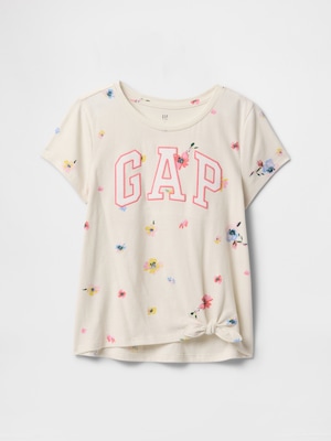 フロントタイ　GAPロゴTシャツ (キッズ)