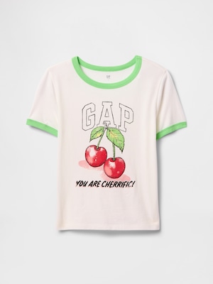 GAPロゴ リンガーTシャツ (キッズ)