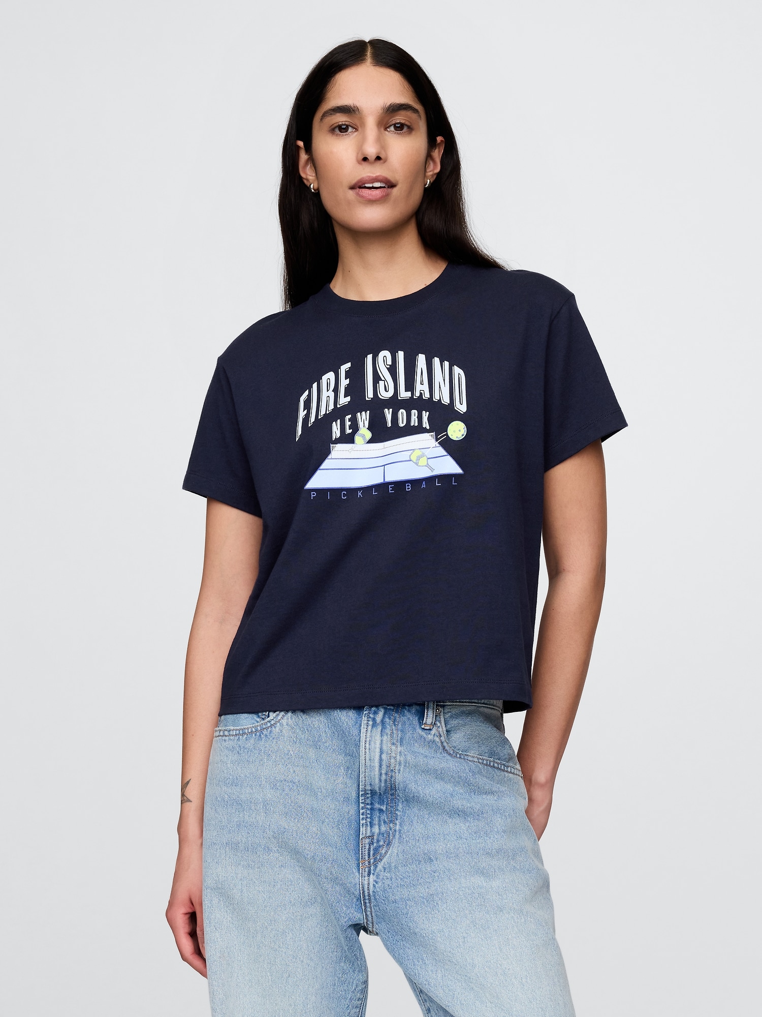 T-SHIRT DÉCONTRACTÉ À IMPRIMÉ