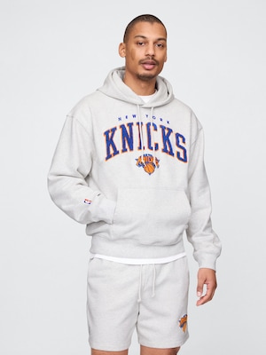 NBA ニューヨーク ニックス ロゴ ヘビーウェイトパーカー