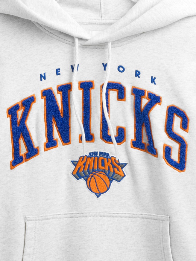 NBA ニューヨーク ニックス ロゴ ヘビーウェイトパーカー