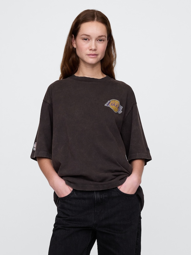 NBA ロサンゼルス レイカーズ グラフィックTシャツ-4