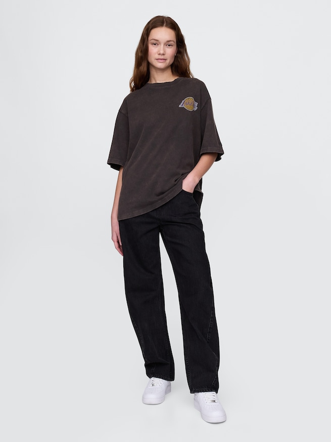 NBA ロサンゼルス レイカーズ グラフィックTシャツ-5