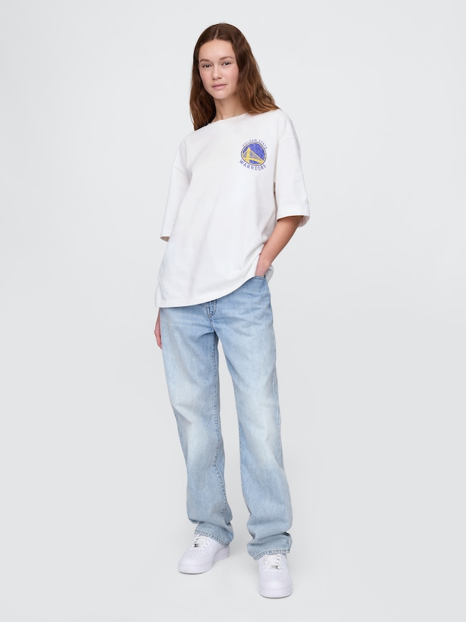 NBA ゴールデンステイト ウォリアーズ グラフィックTシャツ-5