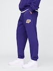 NBA ロサンゼルス レイカーズ ロゴ ヘビーウェイトジョガーパンツ-2