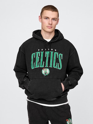 NBA ボストン セルティックス ロゴ ヘビーウェイトパーカー