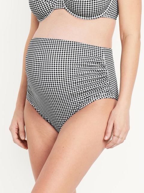 CULOTTE DE BAIGNADE À TAILLE HAUTE DE MATERNITÉ