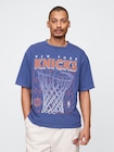 NBA ニューヨーク ニックス グラフィックTシャツ-0
