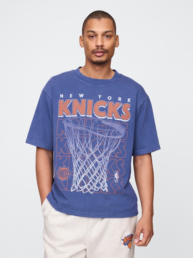 NBA ニューヨーク ニックス グラフィックTシャツ-0
