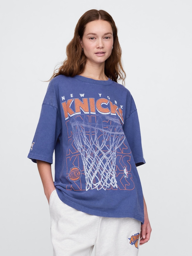 NBA ニューヨーク ニックス グラフィックTシャツ-4