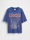 NBA ニューヨーク ニックス グラフィックTシャツ-6