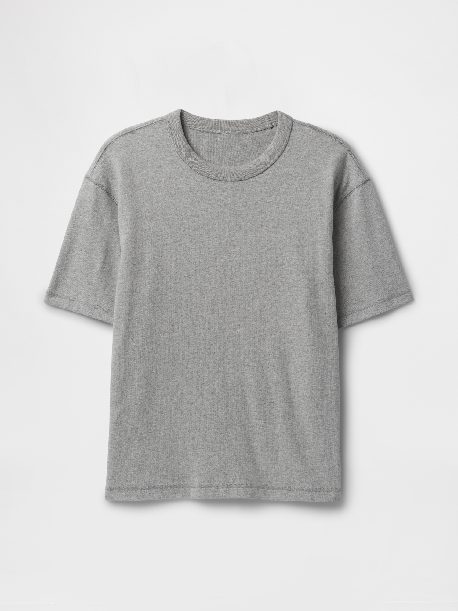 Gap公式オンラインストア | ヘビーウェイト クロップドTシャツ