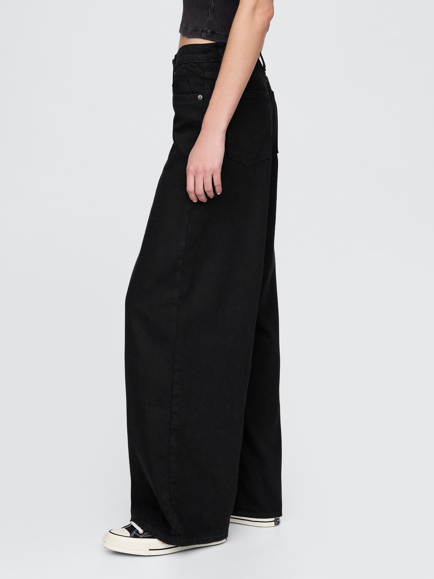 Mid Rise UltraSoft Baggy Jeans