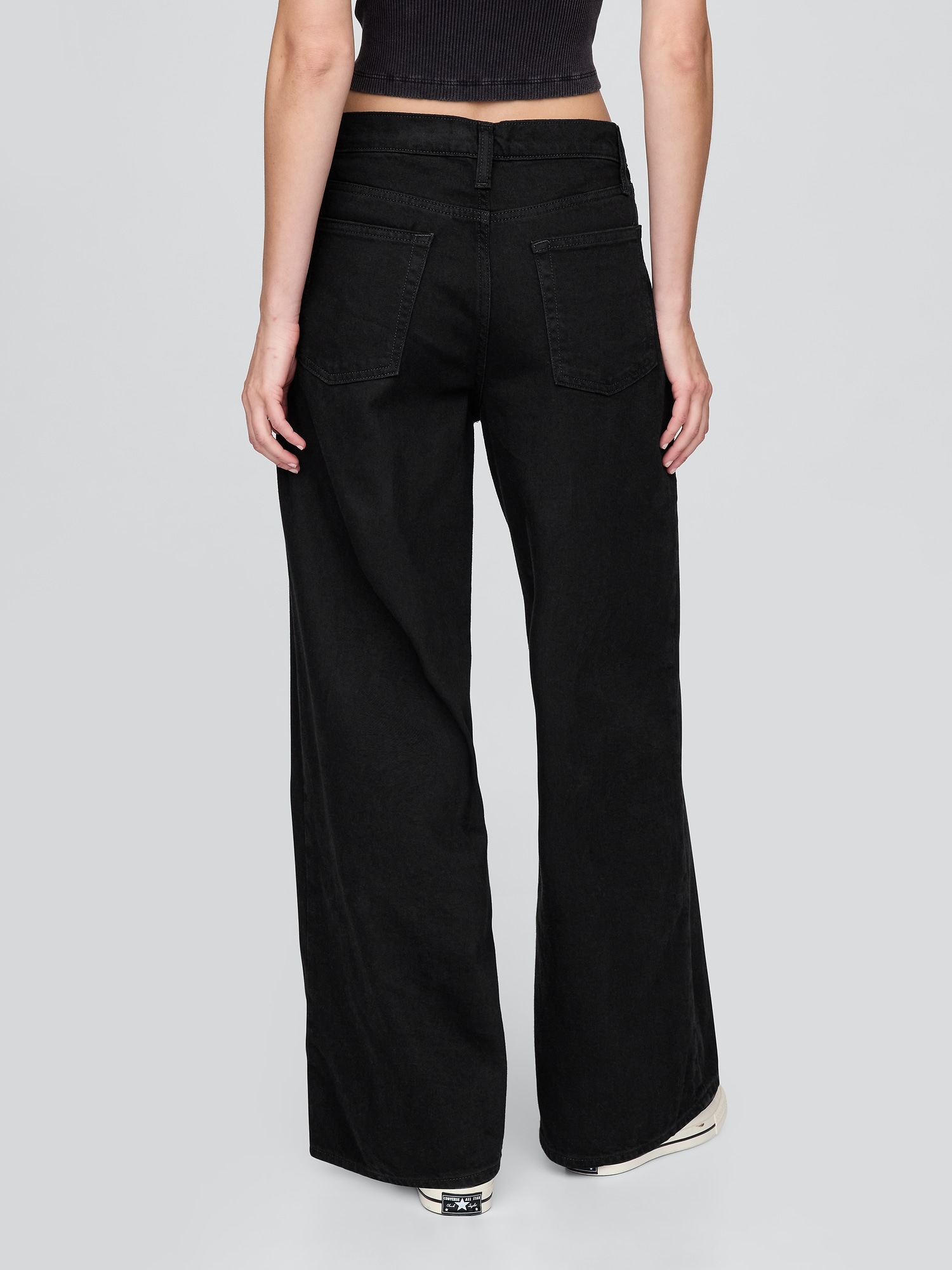 Mid Rise UltraSoft Baggy Jeans