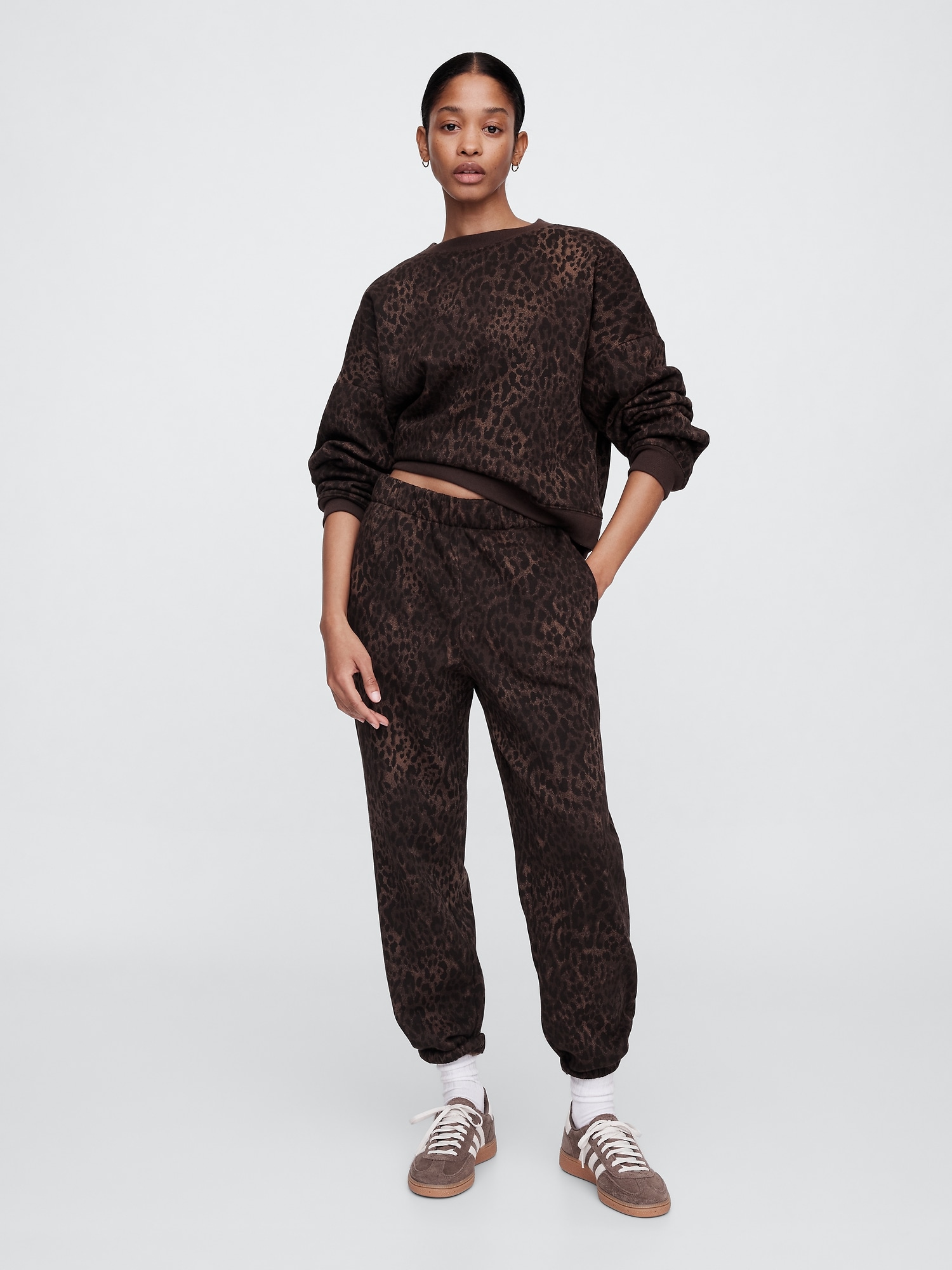 Print Pull-On Joggers