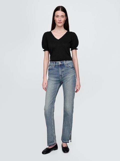 High Rise '90s Slim Straight Jeans